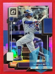 2022 Donruss Optic MOOKIE BETTS #184 Pink Holo Prizm Dodgers